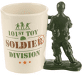 Toy Soldier with Gun Shaped Handle Mug